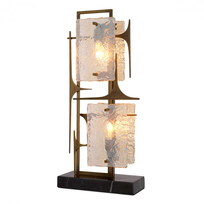   Lampă de masă Zeno finisaj din alamă antică 116678 EICHHOLTZ [1]