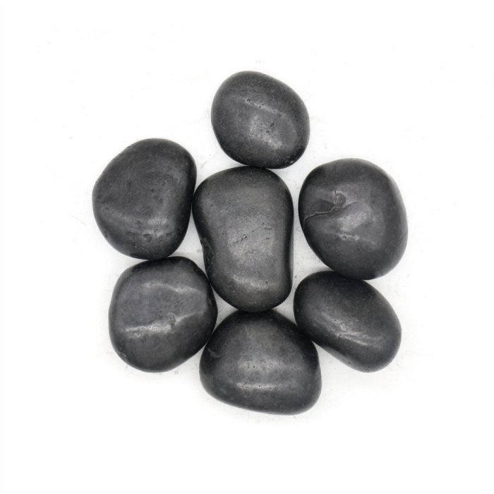 Piatra Otoczak 8x8x5 cm, Piatră Negru Lustruit - King Home [2]