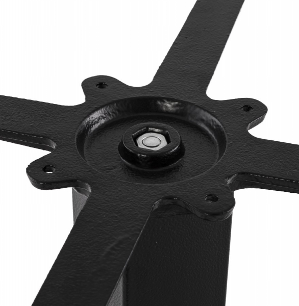 Picior central masa (h73cm) - exterior, otel, negru [4]