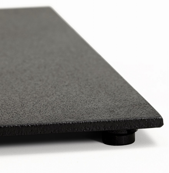 Picior dublu central masa (h73cm) - metal - negru - exterior [8]