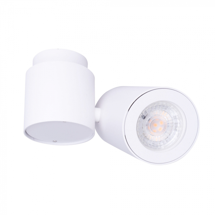 Spot alb ajustabil Margo 14x15 cm din metal, C0036 - Maxlight [2]