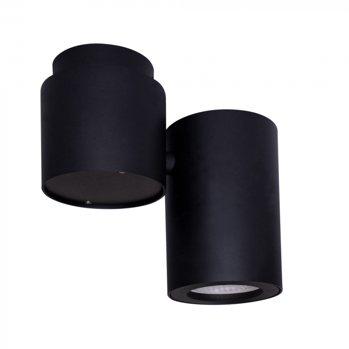Spot negru aplicat ajustabil Margo 14x15 cm din metal, C0035 - Maxlight [4]