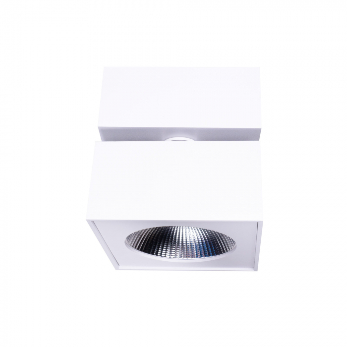 Spot LED alb ajustabil Harit 10x10x10 cm din metal, C0106 - Maxlight [2]