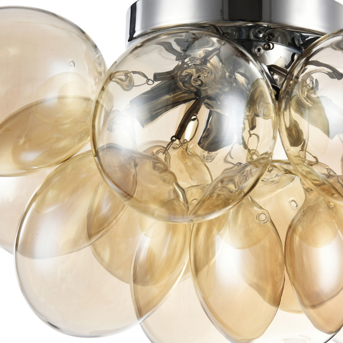 Plafoniera Balbo MOD112-04-G, 4xG9, nichel+cognac, IP20, Maytoni [4]