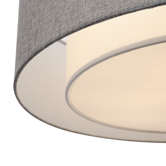 Plafoniera Bergamo MOD613CL-04GR, 4xE27, alba+crom+gri, IP20, Maytoni [3]
