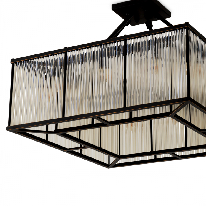  Plafoniera Bernardi Square finisaj bronz accent 118575 EICHHOLTZ [4]