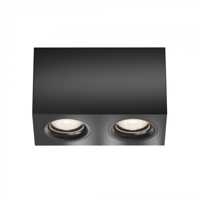 Plafoniera Slim C013CL-02B, 2xGU10, neagra, IP20, Maytoni [2]