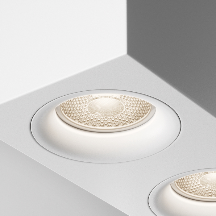 Plafoniera Slim C013CL-02W, 2xGU10, alba, IP20, Maytoni [3]