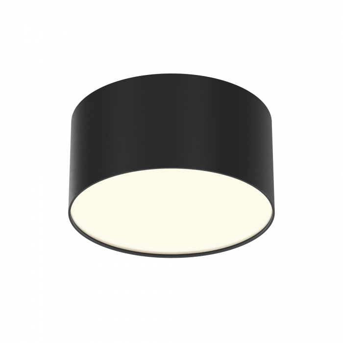 Plafoniera LED Zon C032CL-12W3K-RD-B, 12W, 600lm, lumina calda, IP20, neagra, Maytoni [1]