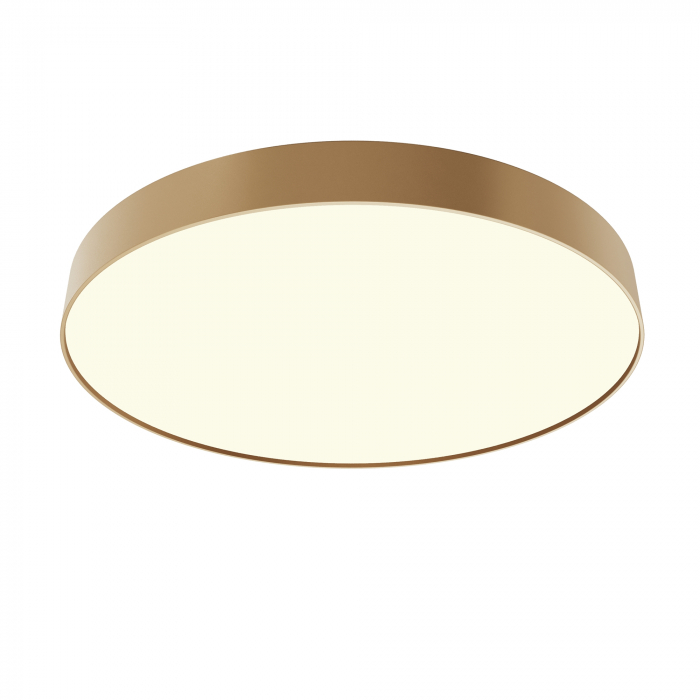 Plafoniera LED Zon C032CL-90W3K-RD-MG, 90W, 7400lm, lumina calda, IP20, aurie mata, Maytoni [1]