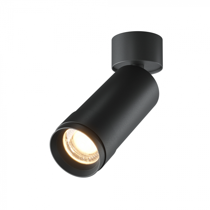 Plafoniera LED Focus T C055CL-L12W3K-Z-B, 12W, 790lm, lumina calda, IP20, neagra, Maytoni [1]