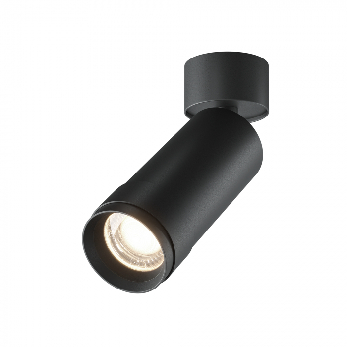 Plafoniera LED Focus T C055CL-L12W4K-Z-B, 12W, 890lm, lumina neutra, IP20, neagra, Maytoni [1]