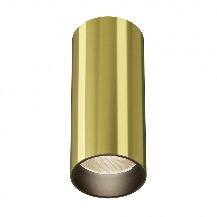 Plafoniera LED Focus C056CL-L12W3K-W-BS, 12W, 900lm, lumina calda, IP20, aurie, Maytoni [1]