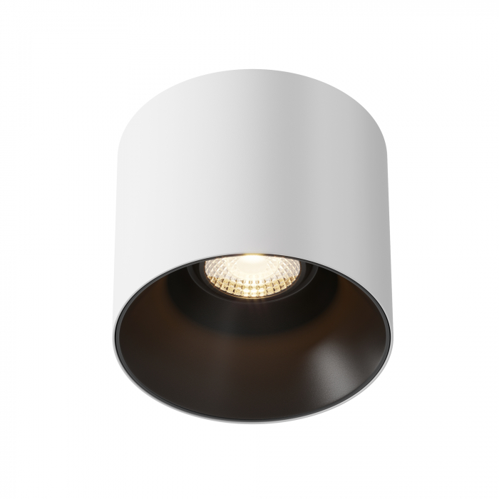 Plafoniera LED Alfa C064CL-01-25W3K-RD-WB, 25W, 2000lm, lumina calda, IP20, alba, Maytoni [1]