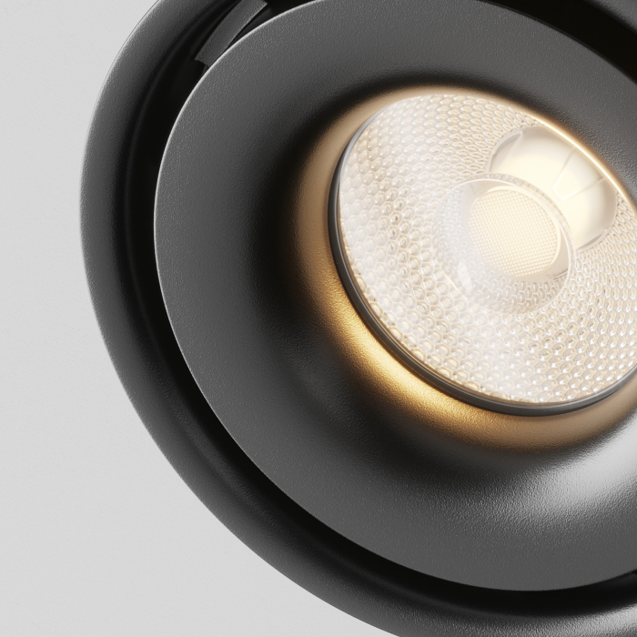 Plafoniera LED Yin C084CL-15W3K-B, 15W, 750lm, lumina calda, IP20, neagra, Maytoni [2]