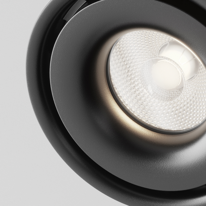 Plafoniera LED Yin C084CL-15W4K-B, 15W, 850lm, lumina neutra, IP20, neagra, Maytoni [2]