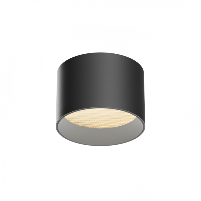Plafoniera LED Vega C089CL-8W3K-B, 8W, 580lm, lumina calda, IP20, neagra, Maytoni [1]