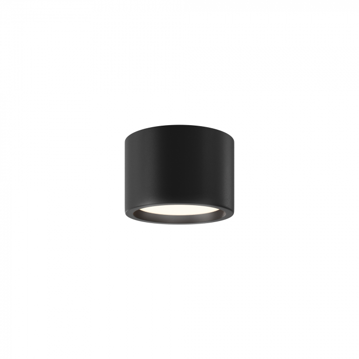 Plafoniera LED Hydra C090CL-10W3K-B, 10W, 600lm, lumina calda, IP44, neagra, Maytoni [1]