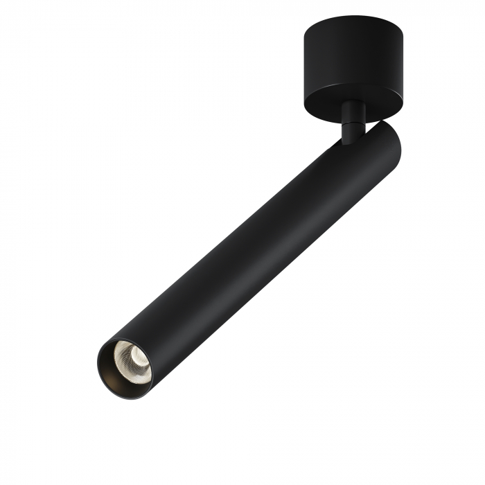 Plafoniera LED Focus T C141CL-L300-6W3K-B, 6W, 270lm, lumina calda, IP20, neagra, Maytoni [1]