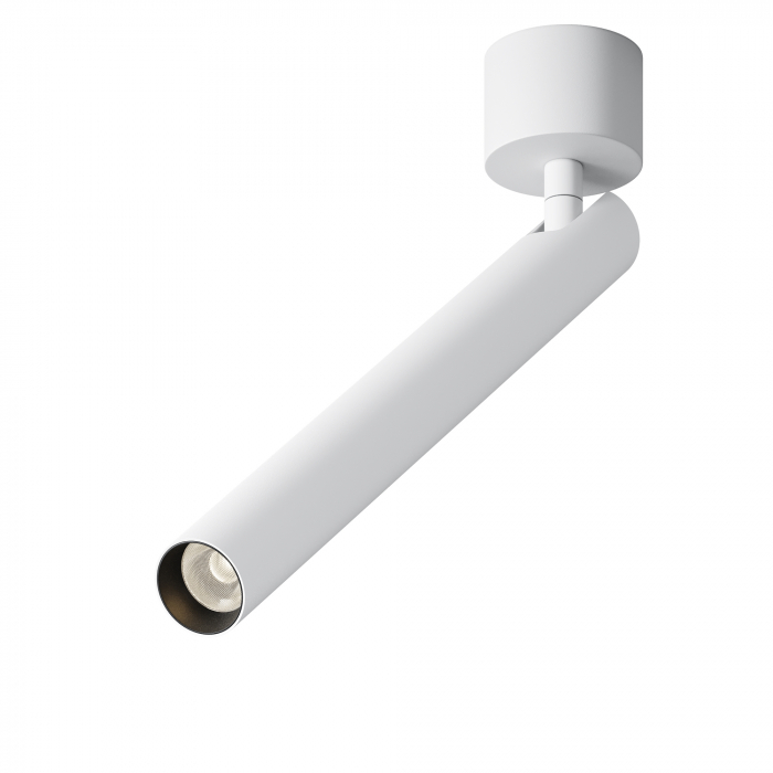 Plafoniera LED Focus T C141CL-L300-6W3K-W, 6W, 280lm, lumina calda, IP20, neagra+arama, Maytoni [1]