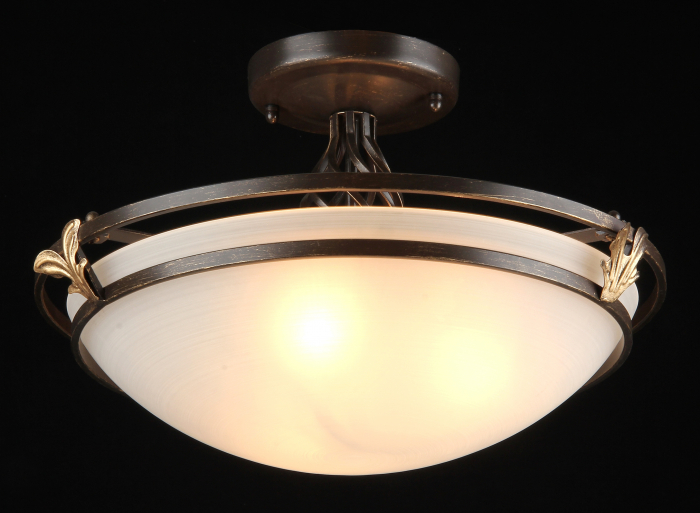 Plafoniera Combinare C232-CL-03-R, 3xE27, bronz+alba, IP20, Maytoni [2]