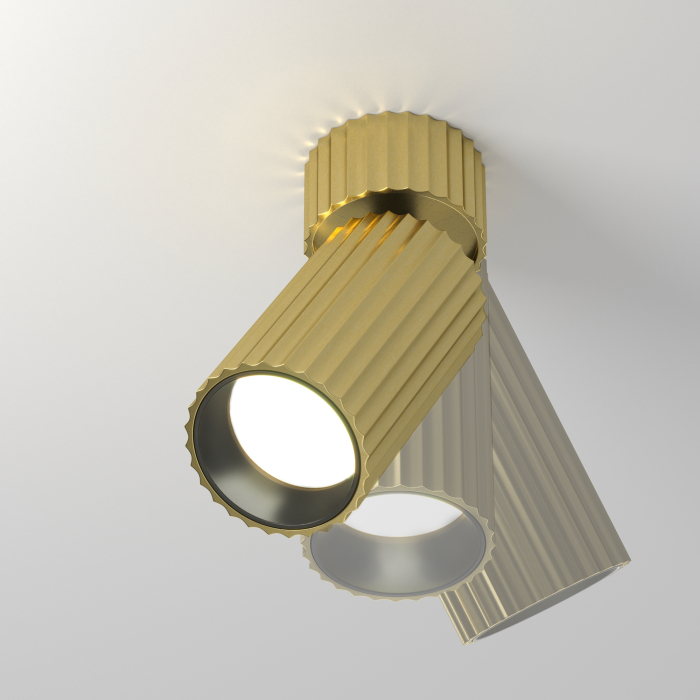 Plafonieră Calipso, Aluminiu Alamă, 10W, MAYTONI C108CL-01-GU10-BS [8]