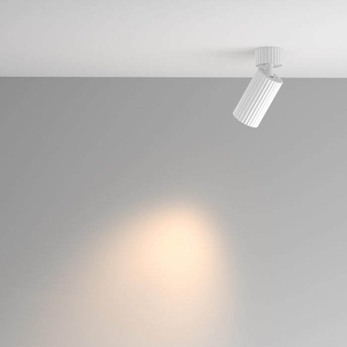 Plafonieră Calipso, Aluminiu Alb, 10W, MAYTONI C108CL-01-GU10-W [6]