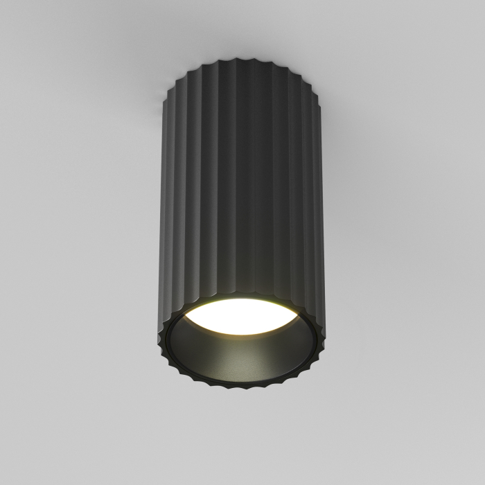 Plafonieră Calipso, Aluminiu Negru, 10W, MAYTONI C106CL-01-GU10-B [4]
