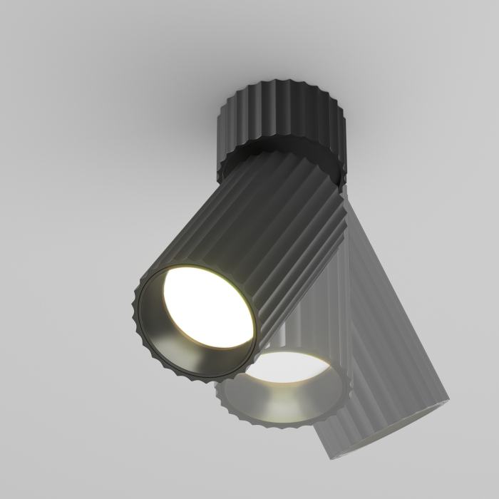 Plafonieră Calipso, Aluminiu Negru, 10W, MAYTONI C108CL-01-GU10-B [8]