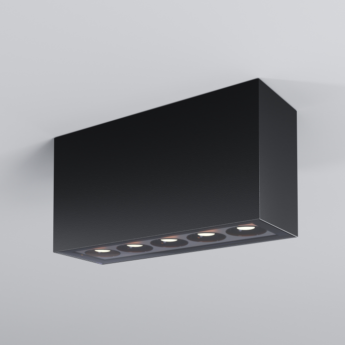 Plafonieră de exterior Ares, Metal și sticlă Grafit, 10W, MAYTONI O309CL-L10GF3K [6]