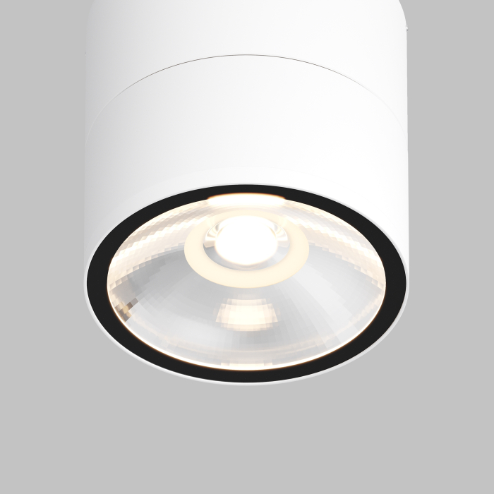 Plafonieră de exterior Spin, Metal și sticlă Alb, 12W, MAYTONI O310CL-L12W3K [7]