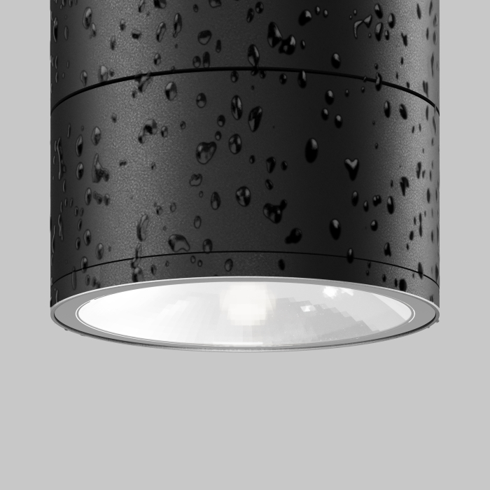 Plafonieră de exterior Spin, Metal și sticlă Grafit, 12W, MAYTONI O310CL-L12GF3K [7]