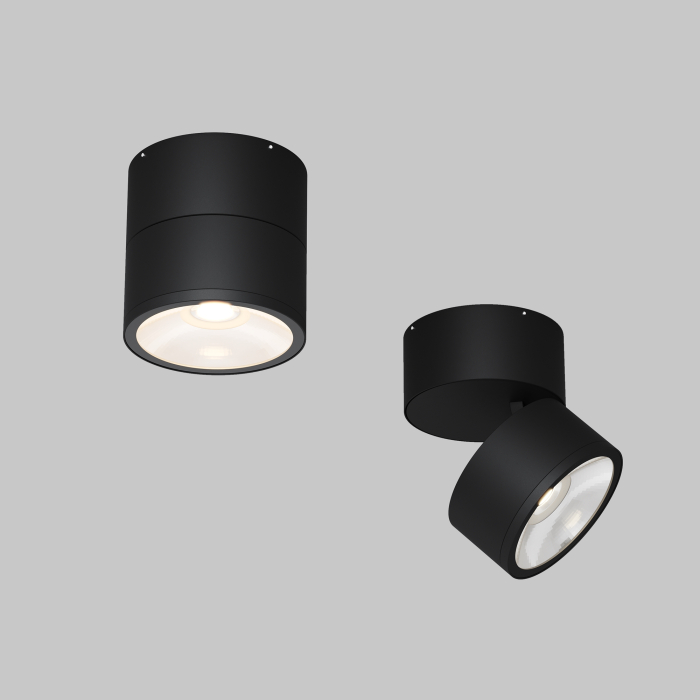 Plafonieră de exterior Spin, Metal și sticlă Grafit, 5W, MAYTONI O310CL-L5GF3K [4]