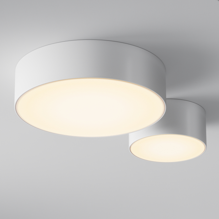 Plafonieră de exterior Zon IP, Aluminiu și plastic Alb, 15W, MAYTONI O430CL-L15W3K [4]