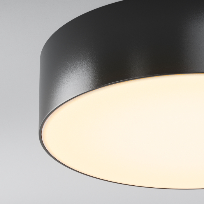 Plafonieră de exterior Zon IP, Aluminiu și plastic Negru, 30W, MAYTONI O431CL-L30B3K [9]