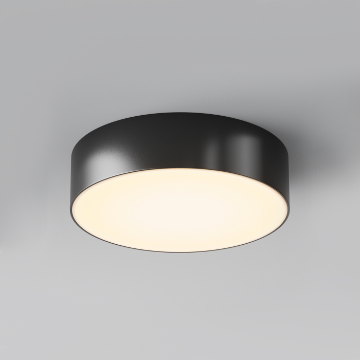 Plafonieră de exterior Zon IP, Aluminiu și plastic Negru, 30W, MAYTONI O431CL-L30B3K [7]