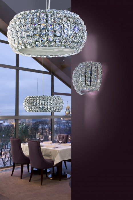 Plafoniera de lux cu cristale France, diverse dimensiuni, design modern, AZ 0519 - Azzardo [4]