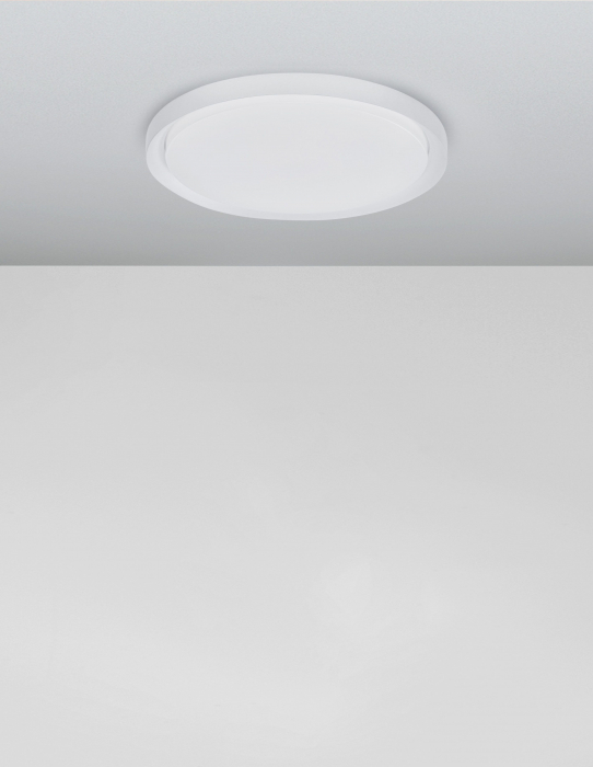 Plafoniera dimabila LED aurie/alba/neagra Berna Ø46/56 cm, metal si acril, design modern, 9053560 - Novaluce [11]