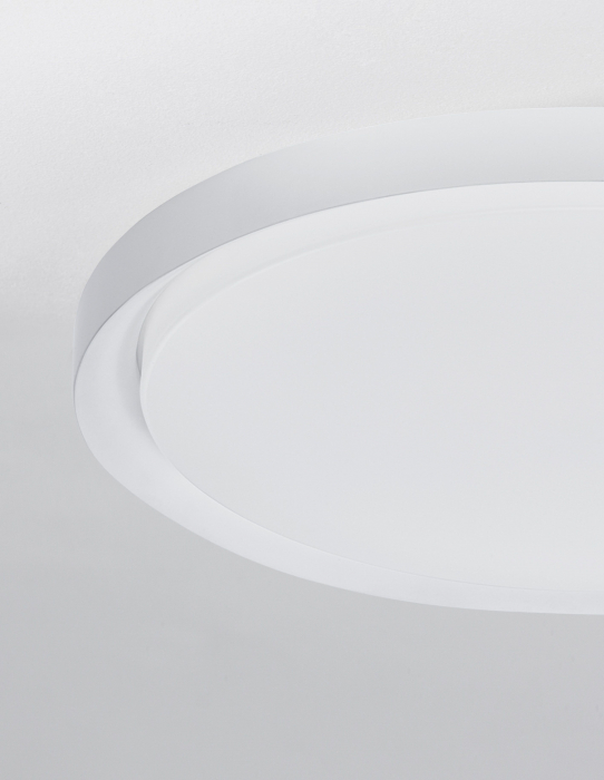 Plafoniera dimabila LED aurie/alba/neagra Berna Ø46/56 cm, metal si acril, design modern, 9053560 - Novaluce [13]