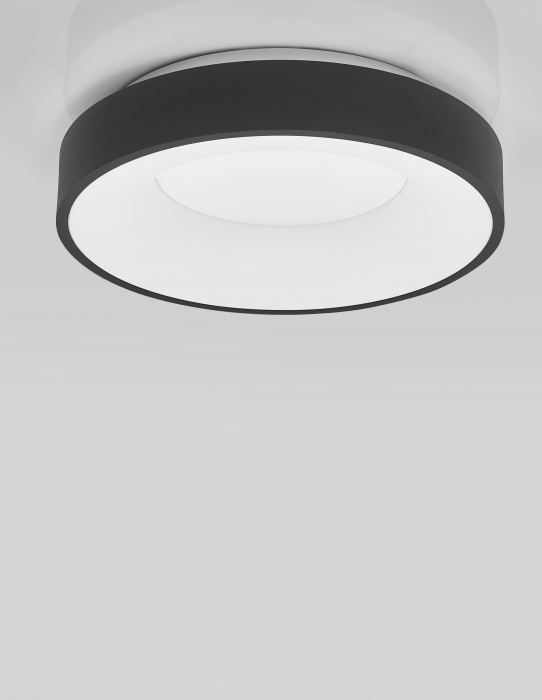 Plafoniera dimabila LED rotunda Rondo Slim Ø38/60 cm, argientie/aurie/maro/alba/neagra, 9353831 - Novaluce [3]
