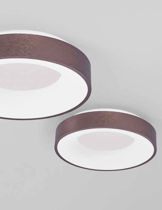 Plafoniera dimabila LED rotunda Rondo Slim Ø38/60 cm, argientie/aurie/maro/alba/neagra, 9353831 - Novaluce [24]