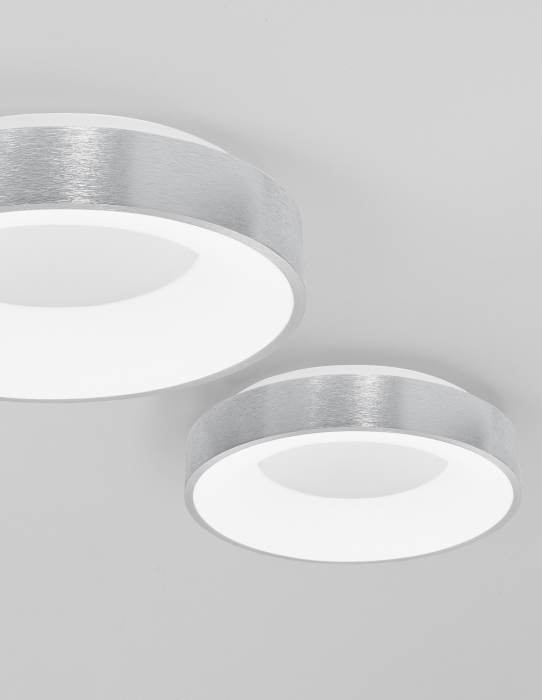 Plafoniera dimabila LED rotunda Rondo Slim Ø38/60 cm, argientie/aurie/maro/alba/neagra, 9353831 - Novaluce [16]