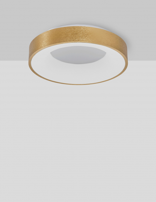 Plafoniera dimabila LED rotunda Rondo Slim Ø38/60 cm, argientie/aurie/maro/alba/neagra, 9353831 - Novaluce [10]