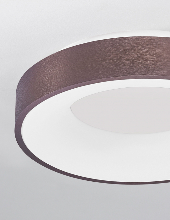 Plafoniera dimabila LED rotunda Rondo Slim Ø38/60 cm, argientie/aurie/maro/alba/neagra, 9353831 - Novaluce [23]