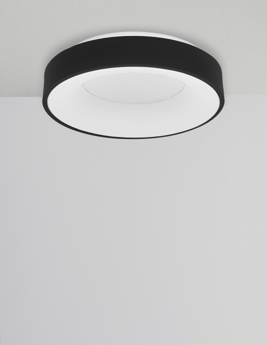Plafoniera dimabila LED rotunda Rondo Slim Ø38/60 cm, argientie/aurie/maro/alba/neagra, 9353831 - Novaluce [2]