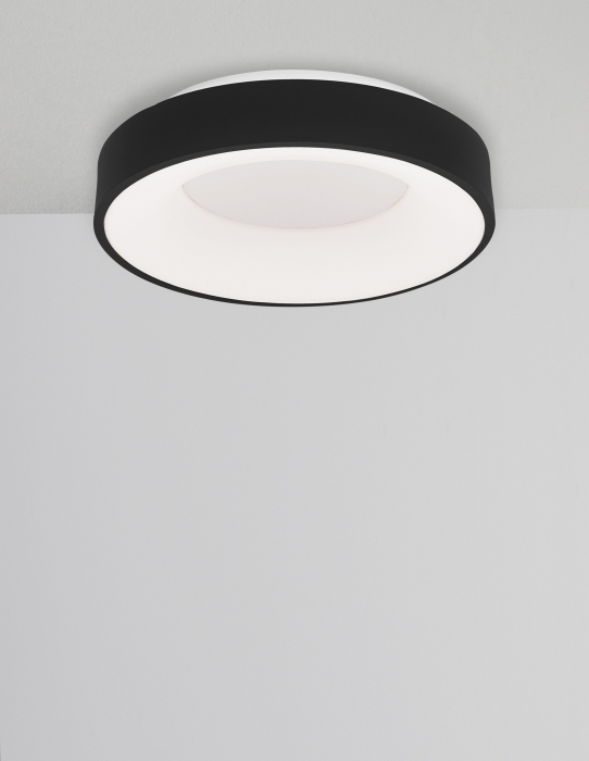 Plafoniera dimabila LED rotunda Rondo Slim Ø38/60 cm, argientie/aurie/maro/alba/neagra, 9353831 - Novaluce [6]