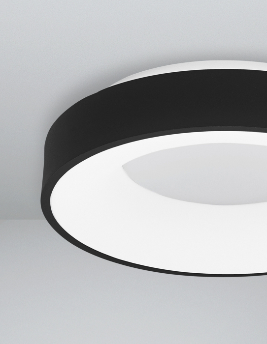 Plafoniera dimabila LED rotunda Rondo Slim Ø38/60 cm, argientie/aurie/maro/alba/neagra, 9353831 - Novaluce [4]
