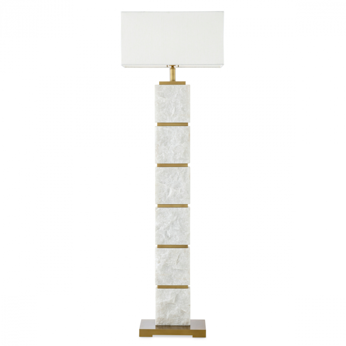   Lampă de podea Newton cu finisaj din alamă antică, inclusiv abajur 116460 EICHHOLTZ [3]