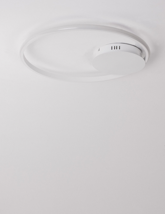 Plafoniera eleganta LED dimabila aurie/neagra/alba Rajma Ø50 cm, design minimalist, 9348071 - Novaluce [19]