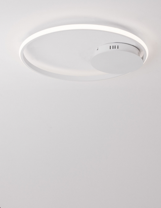 Plafoniera eleganta LED dimabila aurie/neagra/alba Rajma Ø50 cm, design minimalist, 9348071 - Novaluce [20]